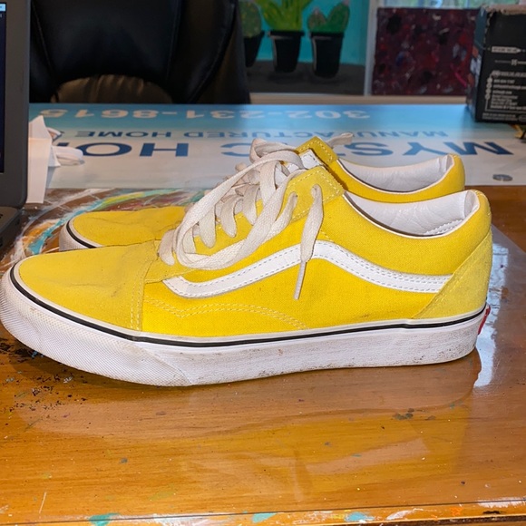 Vans Shoes - Yellow Old Skool Vans